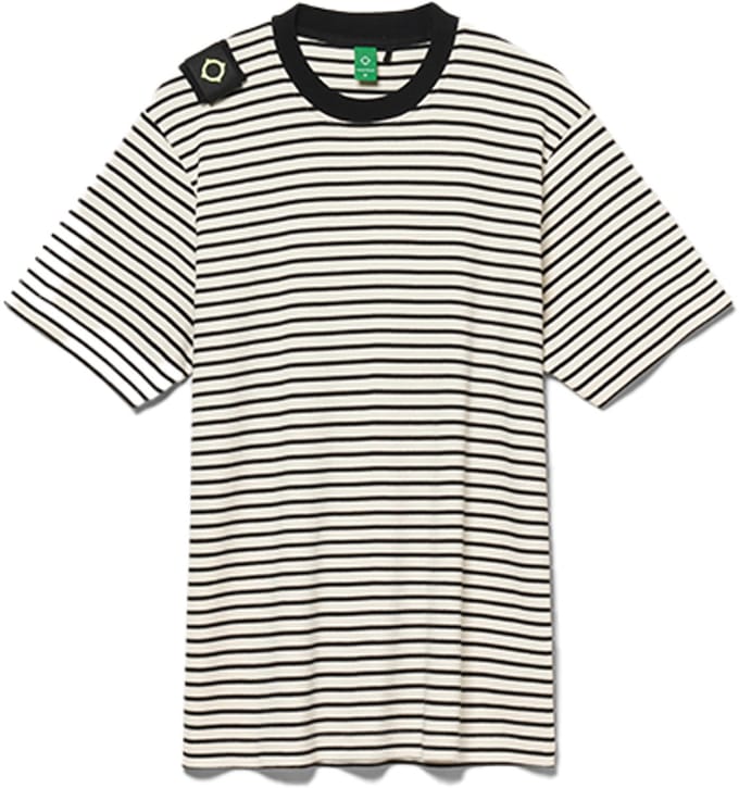 Ma.Strum Stripe Badge SS Tee
