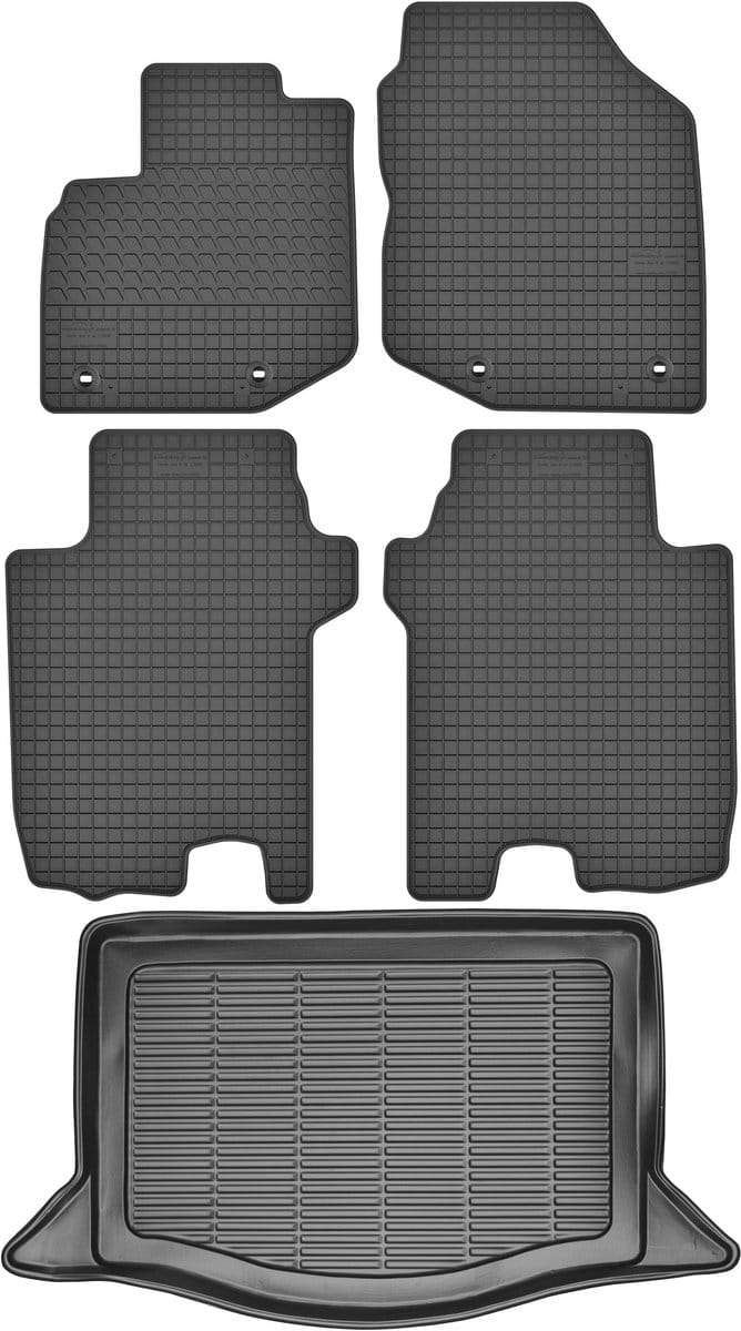 Max-Dywanik Serie - Kofferbakmat en Automatten - Honda Jazz III - 2008-2015 - Voorgemonteerd