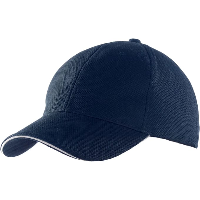 K-up Sportpet Met 6 Panelen KP207 - Navy / White - One size