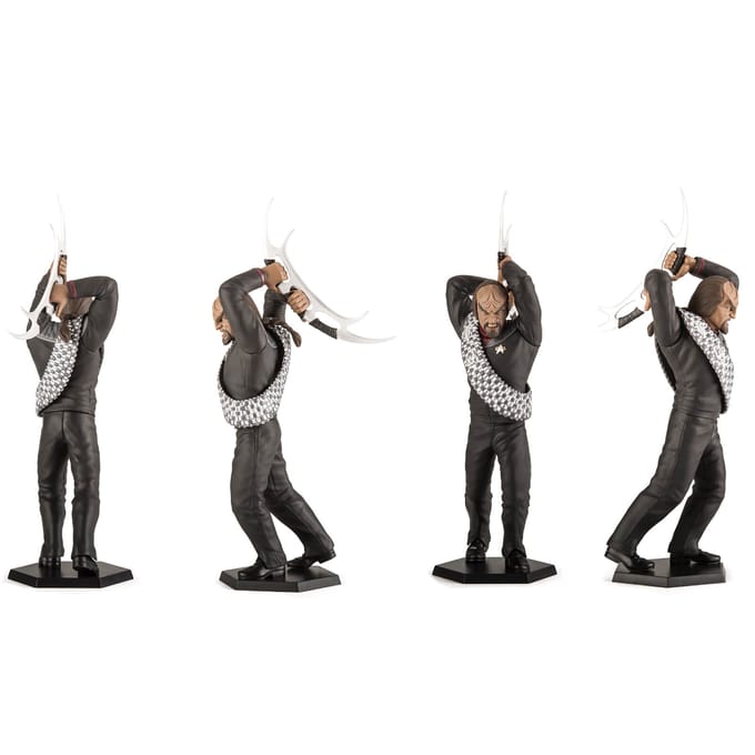 Quantum Mechanix Star Trek: Deep Space 9 Worf Mini Masters Figure