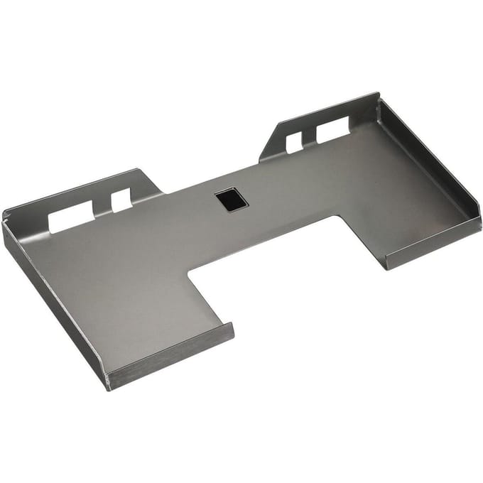 Plaque d'attelage pour chargeuse compacte 1/4  Attelage rapide avec récepteur de 2,28