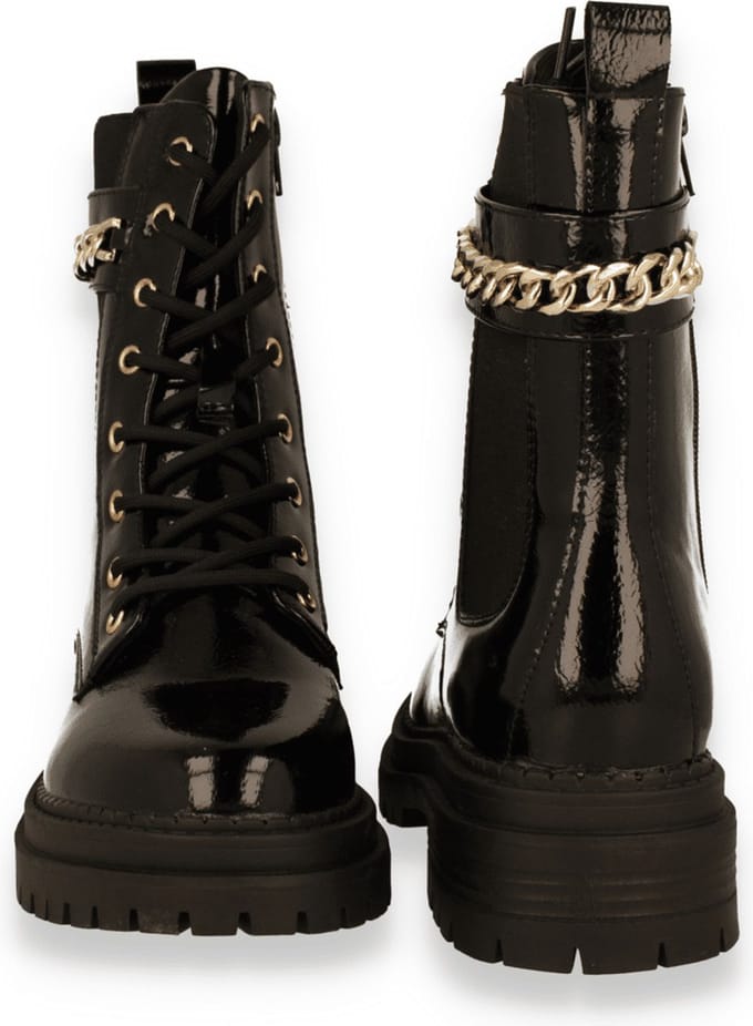 Sj Lifestyle Dames Bottine | Zwart | Maat: 38