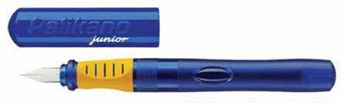 Pelikan - Vulpen Pelikano Junior voor linkshandigen - blauw