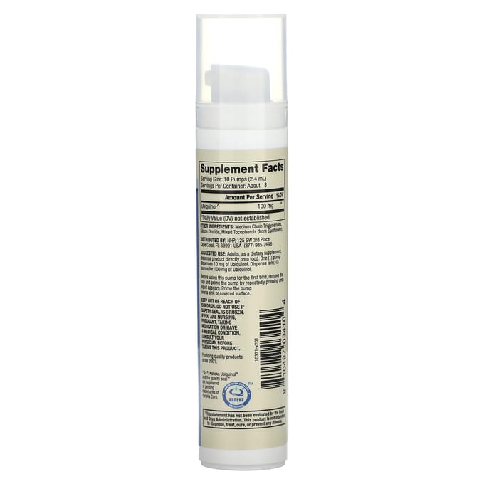 Dr. Mercola, Ubiquinol, 43 ml (1,45 fl oz)