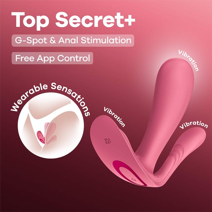 Satisfyer 'Top Secret+ Connect App', 11 cm