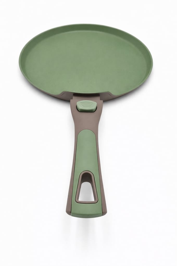 Royal Swiss- 26 cm-pizza pan- pannenkoekenpan -Mind groen
