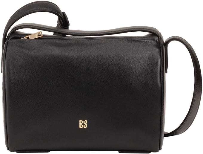 DuDu Up Crossbody tas Leder 19.5 cm - Dames - pearl grey