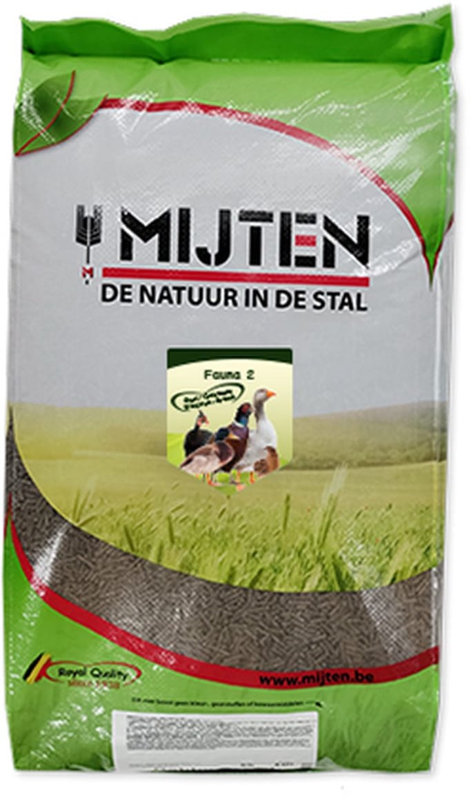 Mijten Eendenvoer - Watervogels Sierwatervogels - Eendengraan Compleet - Eendenkorrel Eendenmix - Volledige Voeding - 20kg
