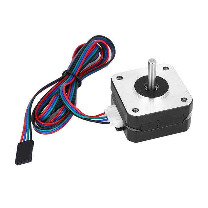 17HS4023 17 Stappenmotor 4 Draden 3D Printer Motor Elektrische Benodigdheden Accessoires black