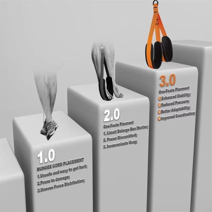 Heavy Duty Pull-up Hulpbanden voor Krachttraining Kniesteunbanden voor Pull-up Hulp Duurzame Weerstandsband orange