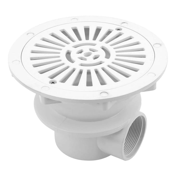 Witte Zwembad Hoofdafvoer Vloerafvoer G2 Waterinlaat Afvoeraccessoire gray