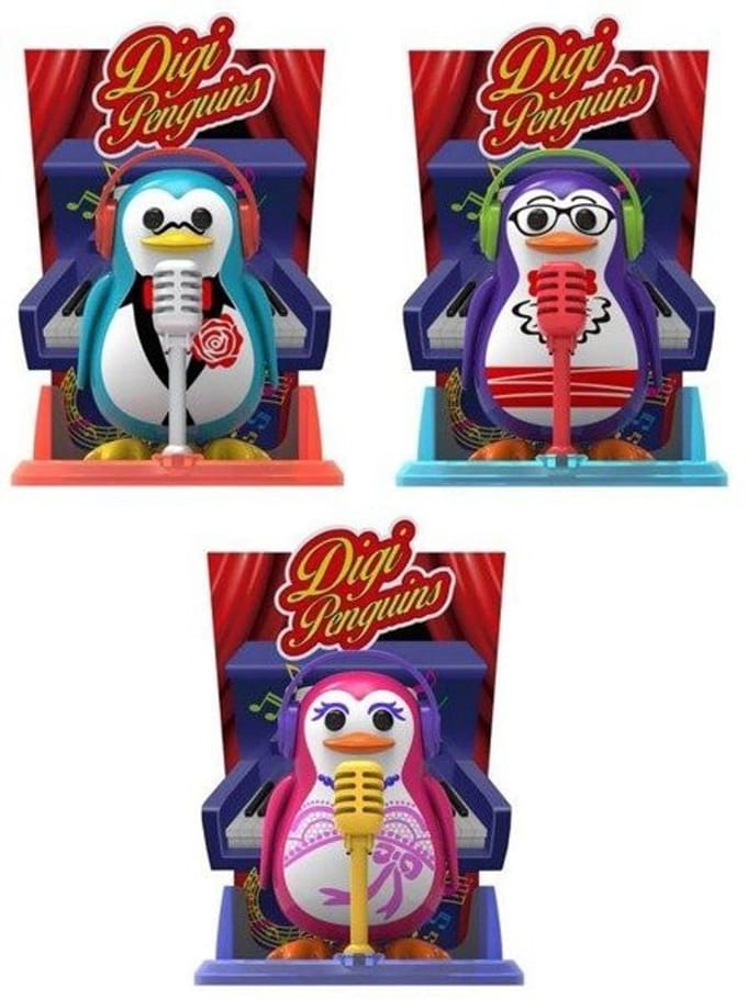 Silverlit Digipenguin met microfoon Paars