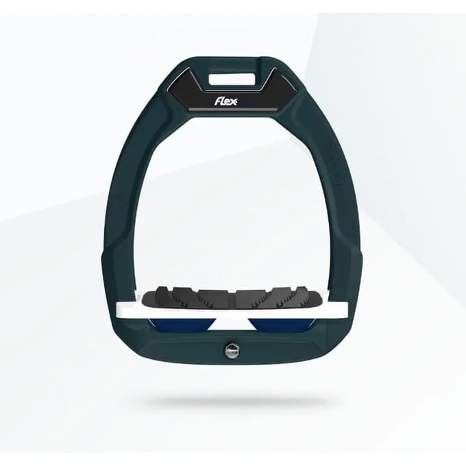 Veiligheidseisen stijgbeugels Hellend Grip Groen/Wit/Marine Flex-On Safe-On