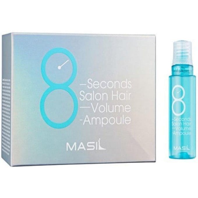 MASIL 8 seconds Salon Hair Volume Ampoule 15ml*20ea ORIGINAL STORE white