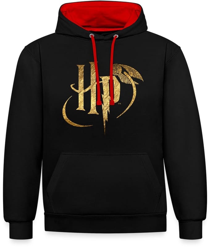Harry Potter Logo HP Contrast Hoodie