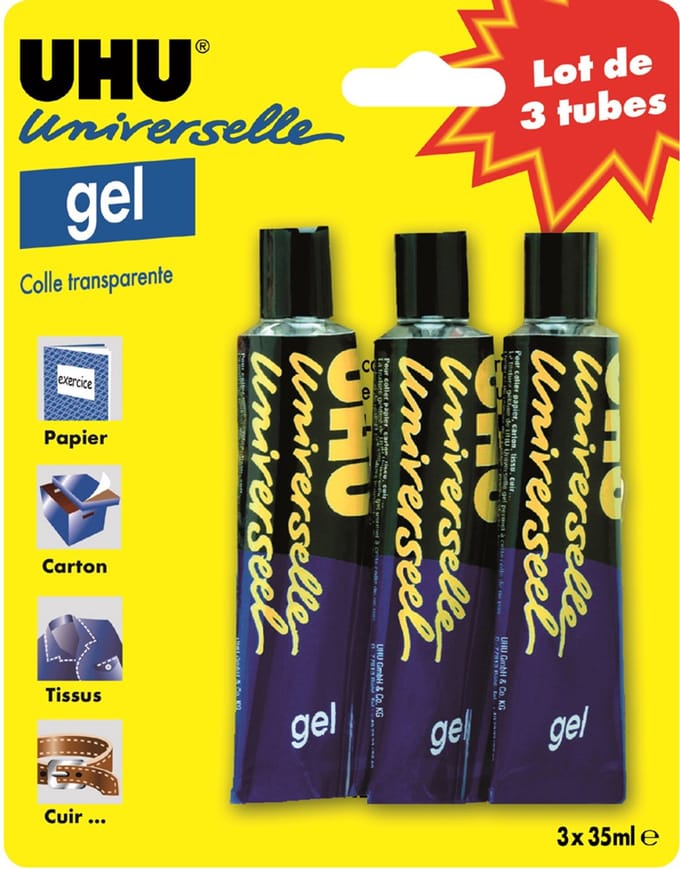 Universele gellĳm, set van 3, inhoud: 3 x 35 ml