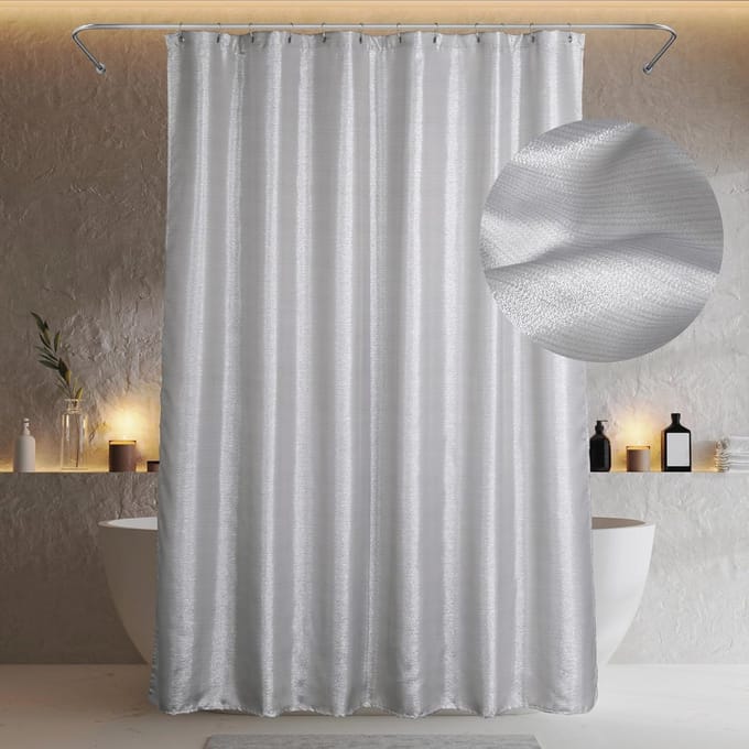 Omgoods - Luxe Douchegordijn met Glitter en Glamour