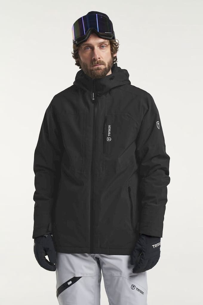 TENSON - wister ski jacket men - Ski jack heren - Zwart