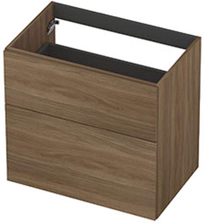 INK - Onderkast 2L A-sym Decor Tbv Grepen - 700x450x650 Mm - Zuiver Eiken