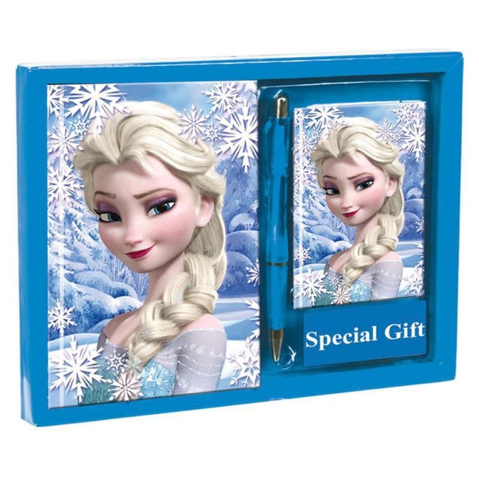 Frozen Heart Set Diary + Address Book