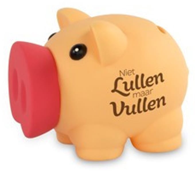 Miko - Spaarvarkentje - Niet lullen maar vullen