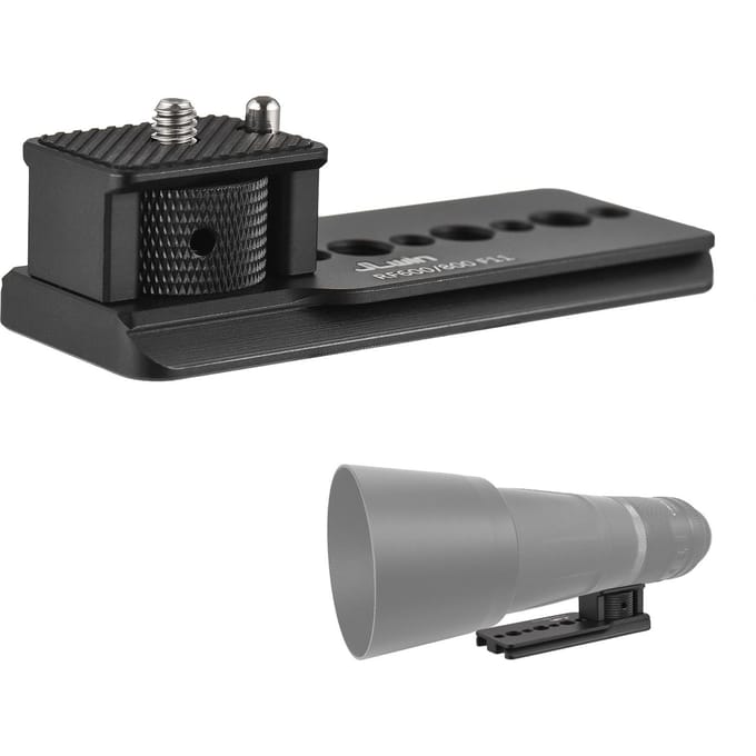 JLwin Support de trépied pour objectif d'appareil photo, collier d'objectif, pied de remplacement, support de trépied compatible avec noir