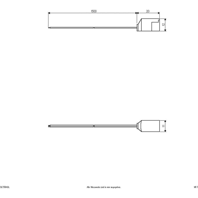EVN Aansluitkabel voor Bordo-serie, lengte: 150 cm