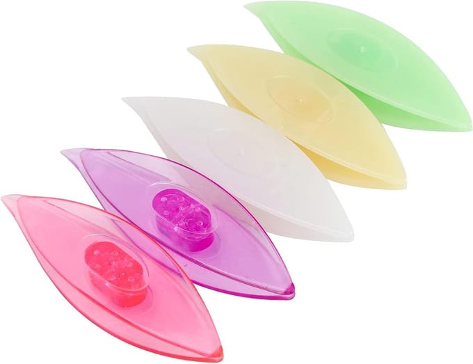 5-delige Tatting Shuttle Set, Kleurrijke Plastic Shuttle voor Handgemaakte Kantwerk en DIY Projecten