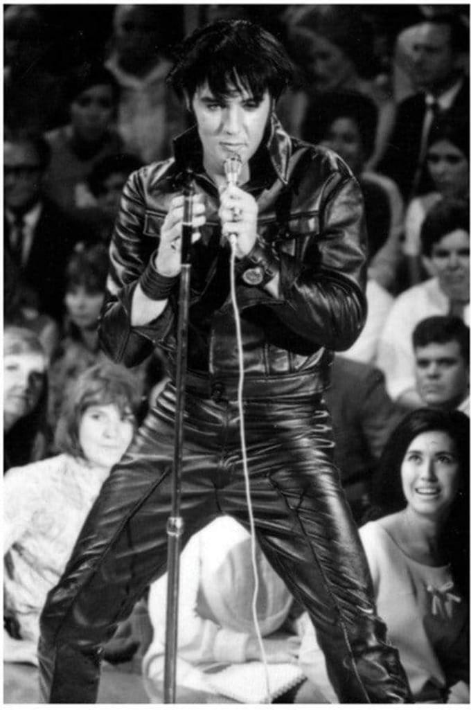 Kunstdruk Elvis Presley - 68 Comeback Special 40x50cm