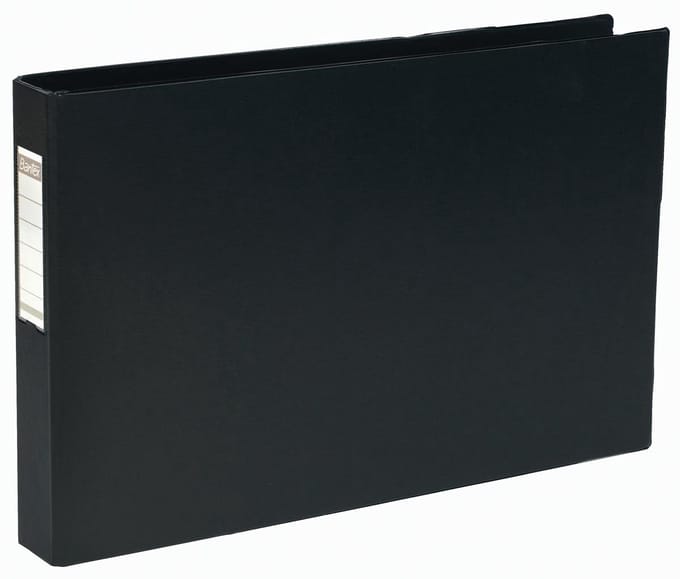 ELBA Ring Binder Zwart A3 4R Landscape 40 mm