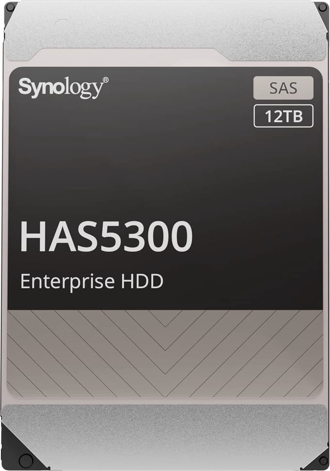 Synology HAS5300-12T interne harde schijf 12 TB 7200 RPM 256 MB 3.5" SAS