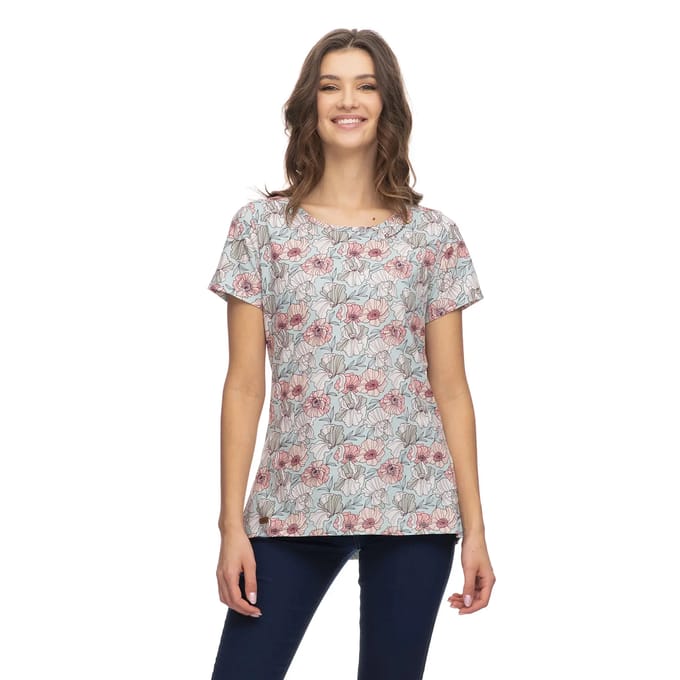 T-shirt dames Ragwear Mintt Comfi Freesia