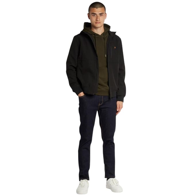 Farah Softshell-sweatshirt voor heren (Zwart)