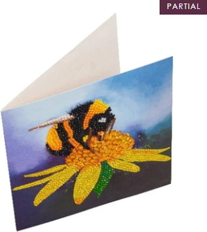 Crystal Card Kit | Diamond painting Bumblebee