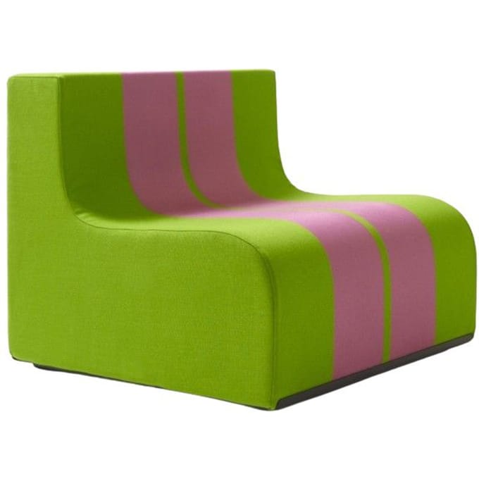 Poltronova Sofo 1 fauteuil - green/pink