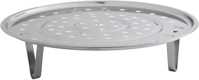 Multifunctioneel Roestvrijstalen Stoomrek 26CM voor Koken en Stomen