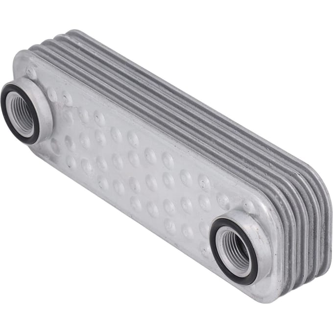 Radiateur de refroidisseur d'huile moteur PBC500230 Remplacement pour les modèles Land Rover Defender TD5 white