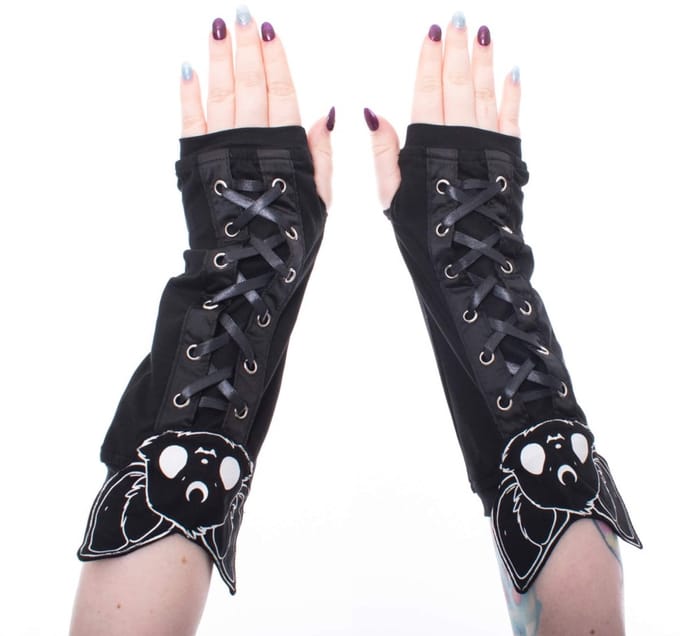 Heartless - Luna Armwarmer - Zwart