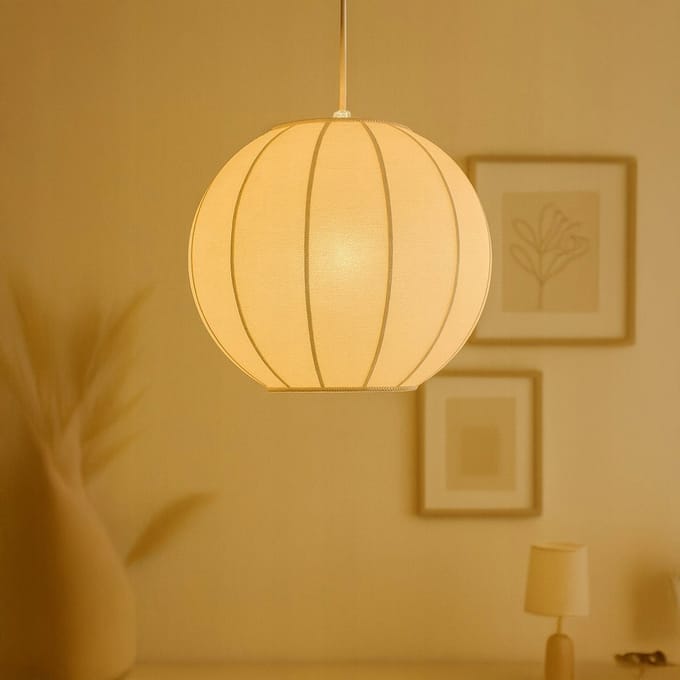 Dana Hanglamp Wit E27 - Sfeervolle Verlichting voor Elk Interieur