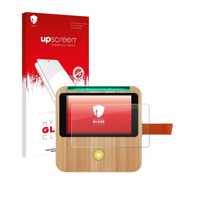 upscreen - Screenprotector voor tigerbox Touch Plus - Folie Beschermfolie Beschermglas transparant