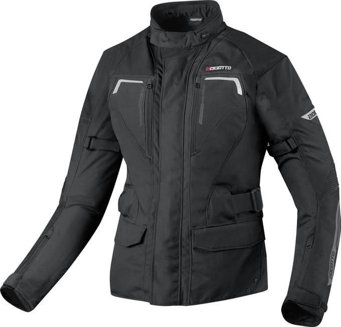 Bogotto Aveno 3in1 Waterdichte Dames Textiele Motorjas Zwart - Maat S - Jas