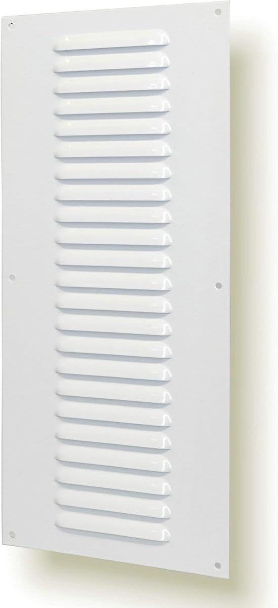 Ventilatierooster Wit Rechthoekig 15x35 cm - Universele Ventilatieopening