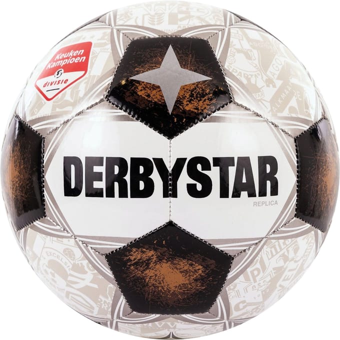 Derbystar - Keuken Kampioen Divisie Replica 26/27 - Voetbal - Maat 5 - Wit