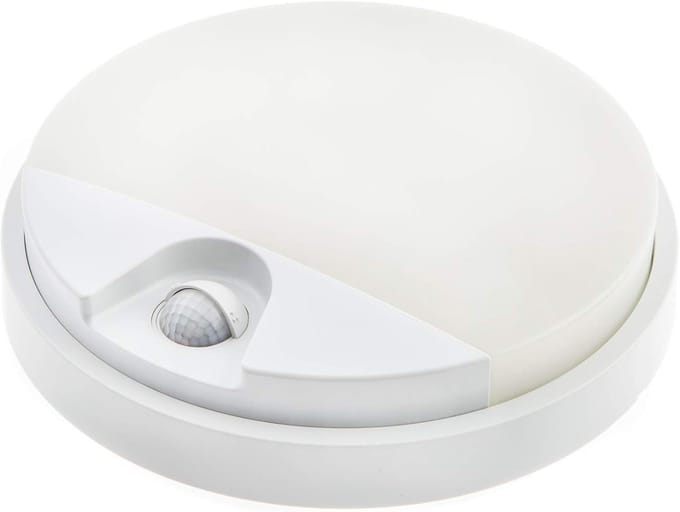 LED Wandlamp - Buitenlamp Sensor - Veilige Entree - 140 Graden Sensor - 850 Lumen - Wit