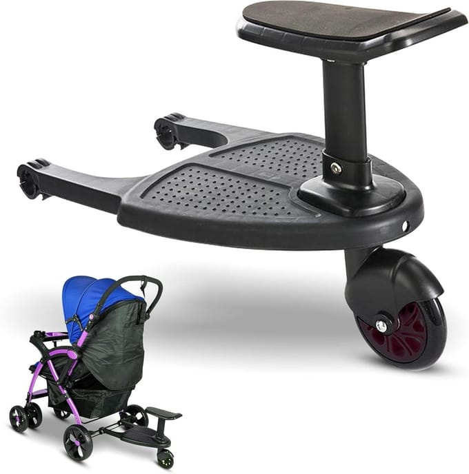 Meerijdplankje - Buggy Board voor alle Kinderwagens - stevig