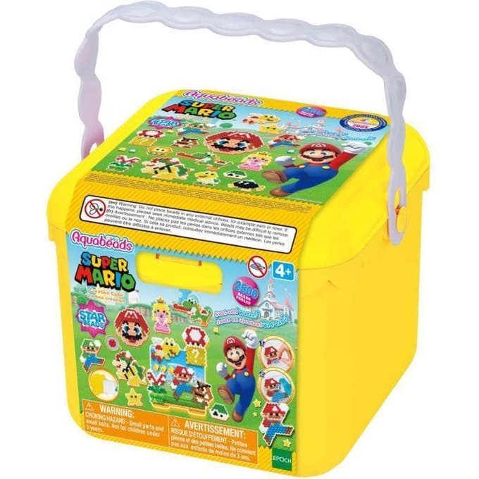 Aquabeads Super Mario Box- complete set 2500 parels