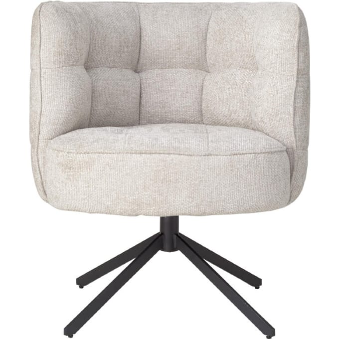 PTMD - Eetkamerstoel Odin - Beige - 67x73x80cm