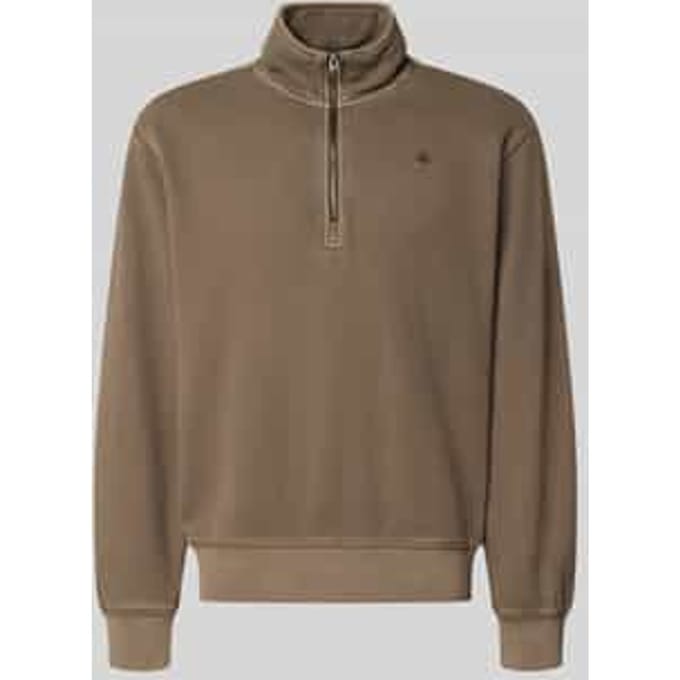 regular fit sweatshirt van puur katoen