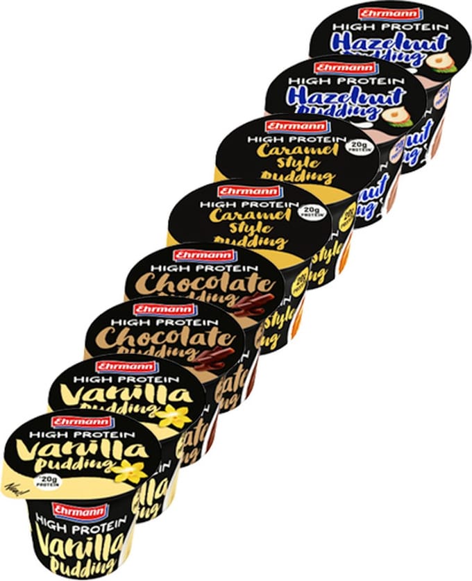 Ehrmann | Mix High Protein Pudding | 8 x 200g