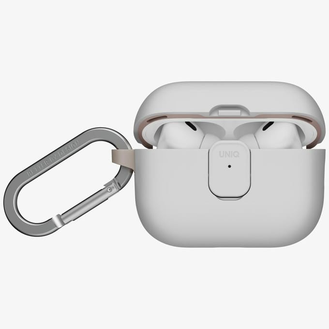 UNIQ Clyde Case for AirPods Pro 3 gen - gray-beige